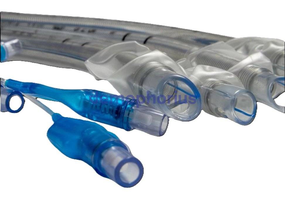 Sonde endotraheale IOT flexometalice cu balonas