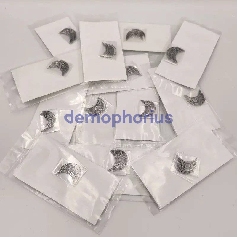 Ace chirurgicale fara fir, nesterile, reutilizabile curbura 3/8