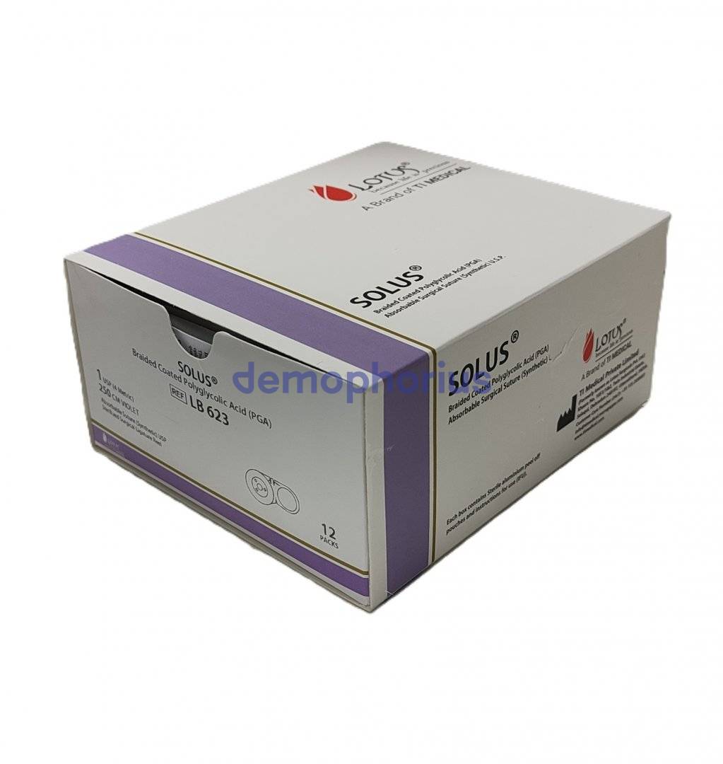 PGA1601_LB623 - SOLUS, Acid poliglicolic, USP 1, 250cm, ROLA x12 fire fara ac