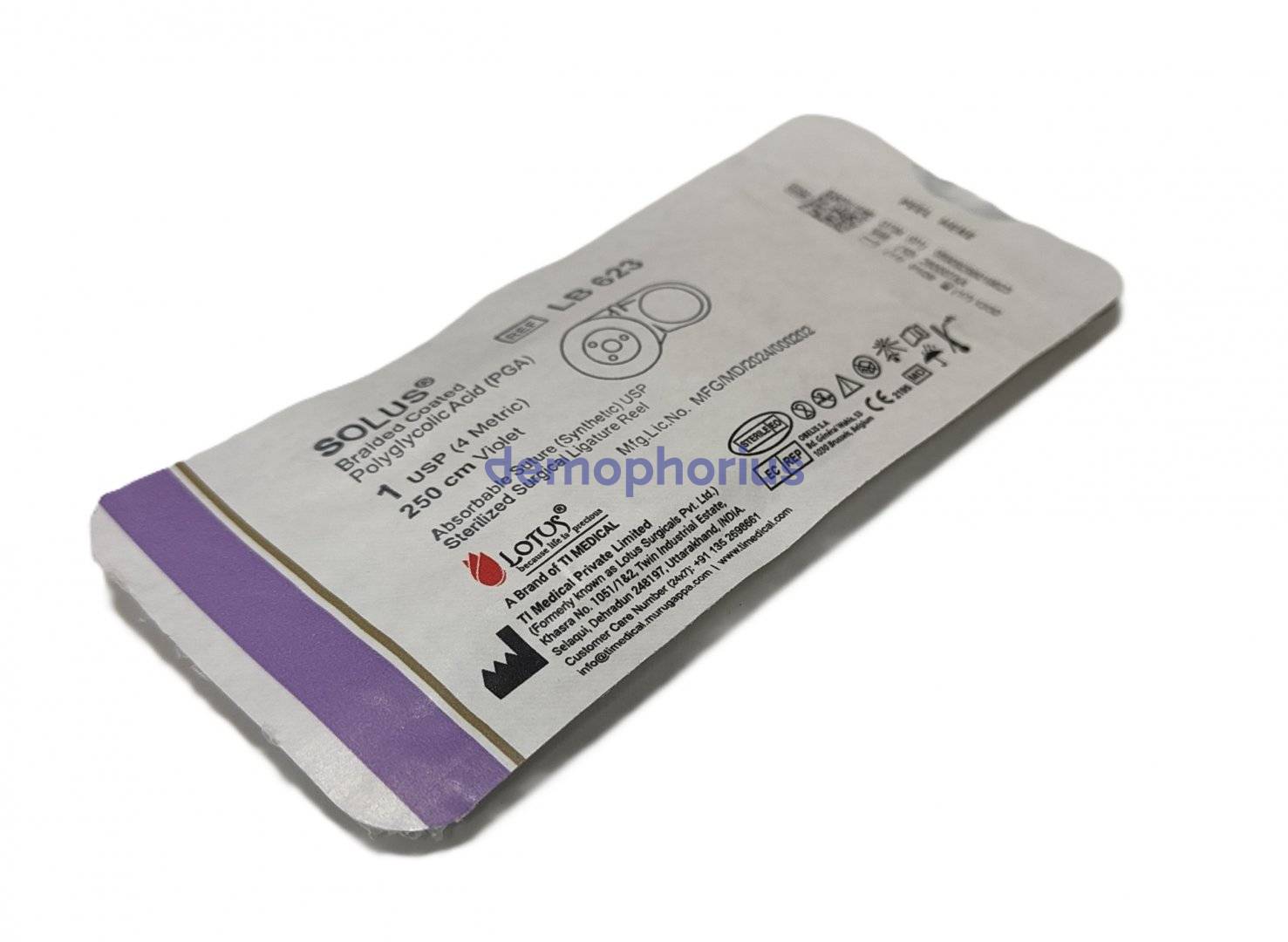 PGA1601_LB623 - SOLUS, Acid poliglicolic, USP 1, 250cm, ROLA x12 fire fara ac